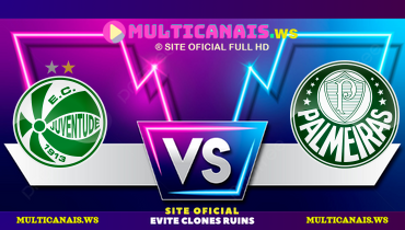 Assistir Juventude x Palmeiras ao vivo online 20/10/2024