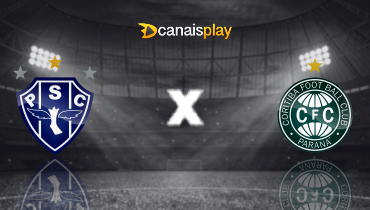 Assistir Paysandu x Coritiba ao vivo online 23/10/2024