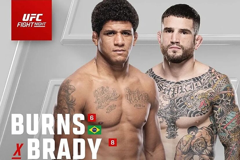 Assistir UFC: Gilbert Burns x Sean Brady ao vivo online 07/09/2024