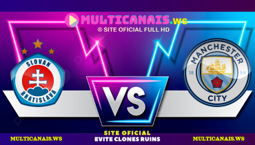 Assistir Slovan Bratislava x Manchester City ao vivo online 01/10/2024